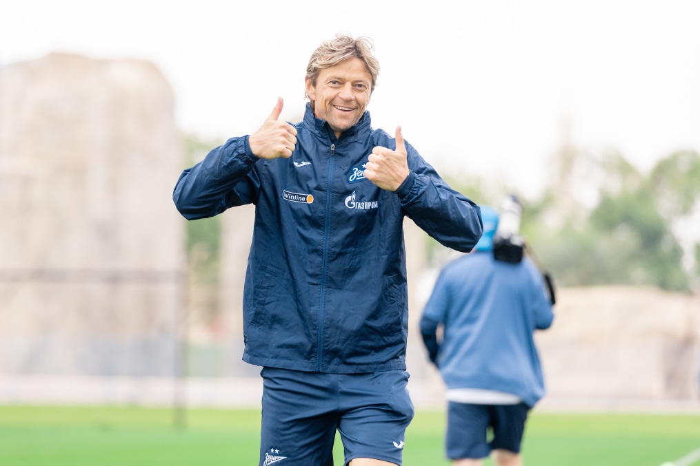 Зимние «Газпром» — тренировочные сборы в Катаре. 11 февраля, утренняя тренировка