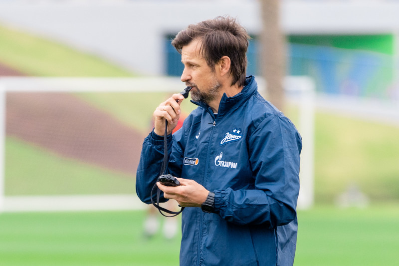 Зимние «Газпром» — тренировочные сборы в Катаре. 11 февраля, утренняя тренировка