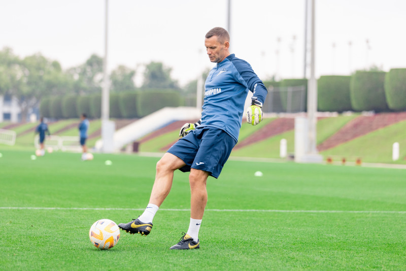 Зимние «Газпром» — тренировочные сборы в Катаре. 11 февраля, утренняя тренировка