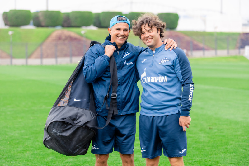 Зимние «Газпром» — тренировочные сборы в Катаре. 11 февраля, утренняя тренировка