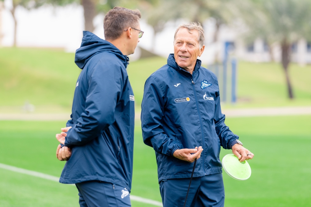 Зимние «Газпром» — тренировочные сборы в Катаре. 11 февраля, утренняя тренировка