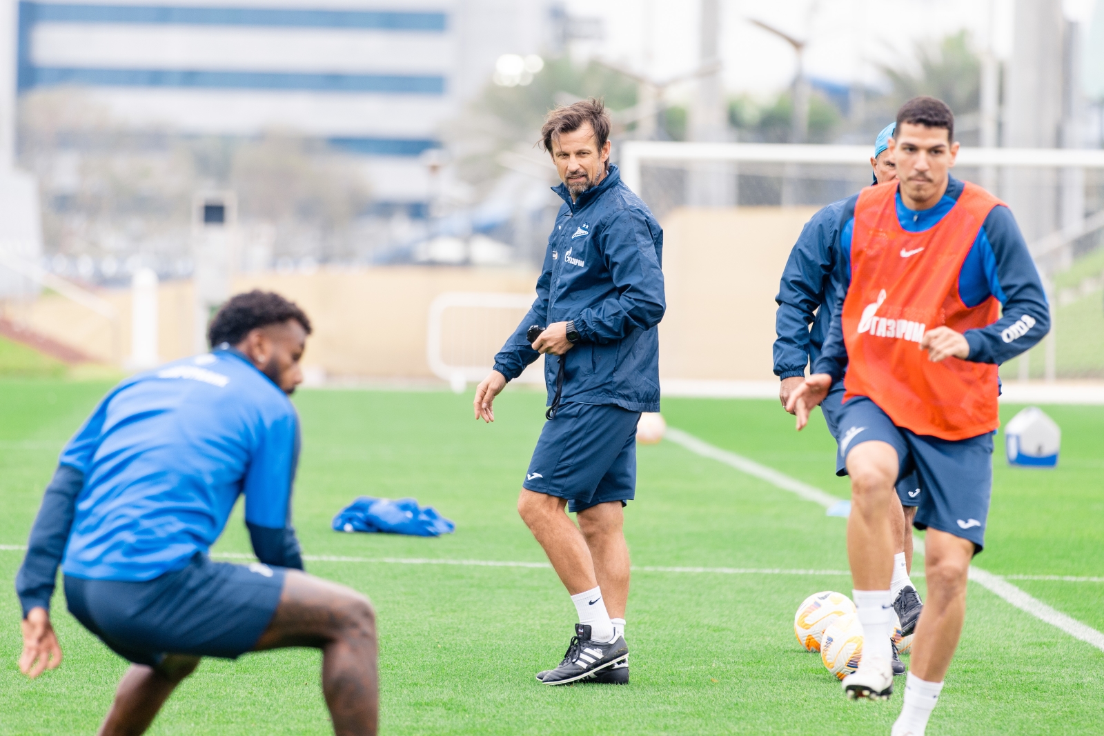 Зимние «Газпром» — тренировочные сборы в Катаре. 11 февраля, утренняя тренировка