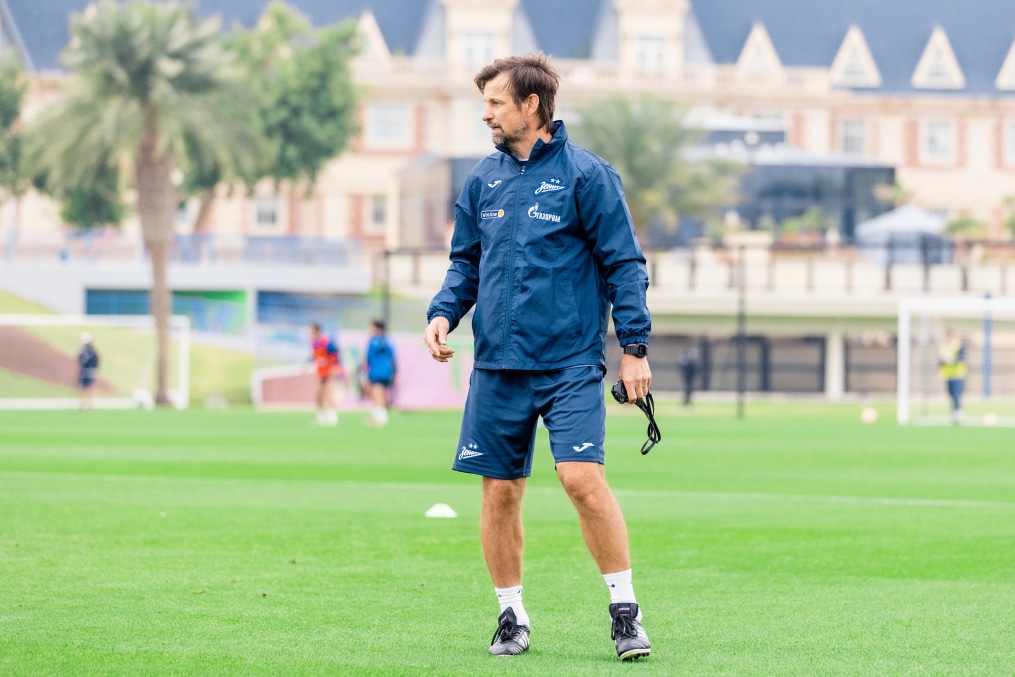 Зимние «Газпром» — тренировочные сборы в Катаре. 11 февраля, утренняя тренировка