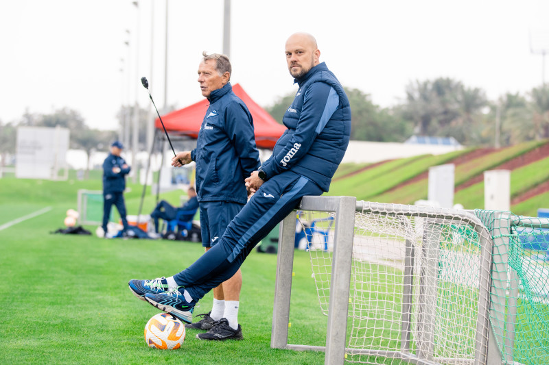 Зимние «Газпром» — тренировочные сборы в Катаре. 11 февраля, утренняя тренировка