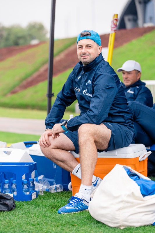 Зимние «Газпром» — тренировочные сборы в Катаре. 11 февраля, утренняя тренировка