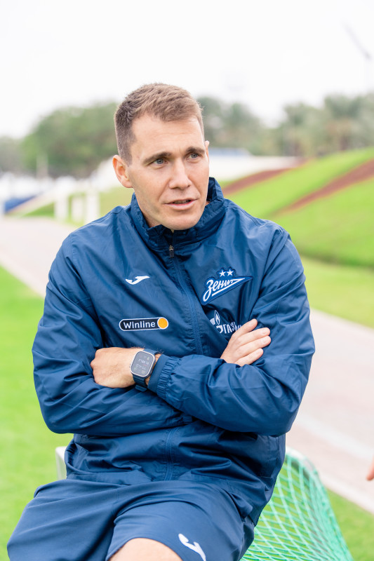 Зимние «Газпром» — тренировочные сборы в Катаре. 11 февраля, утренняя тренировка