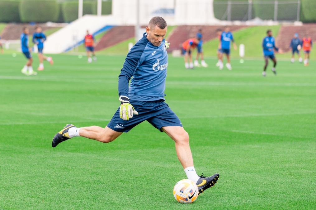 Зимние «Газпром» — тренировочные сборы в Катаре. 11 февраля, утренняя тренировка