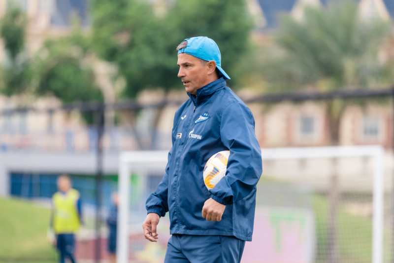 Зимние «Газпром» — тренировочные сборы в Катаре. 11 февраля, утренняя тренировка