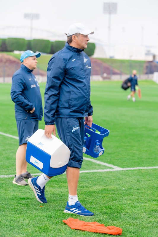 Зимние «Газпром» — тренировочные сборы в Катаре. 11 февраля, утренняя тренировка