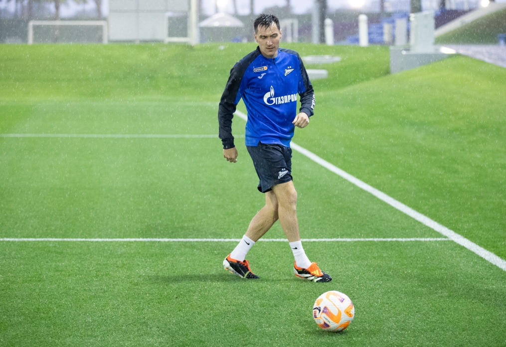 Зимние «Газпром» — тренировочные сборы в Катаре. 11 февраля, вечерняя тренировка