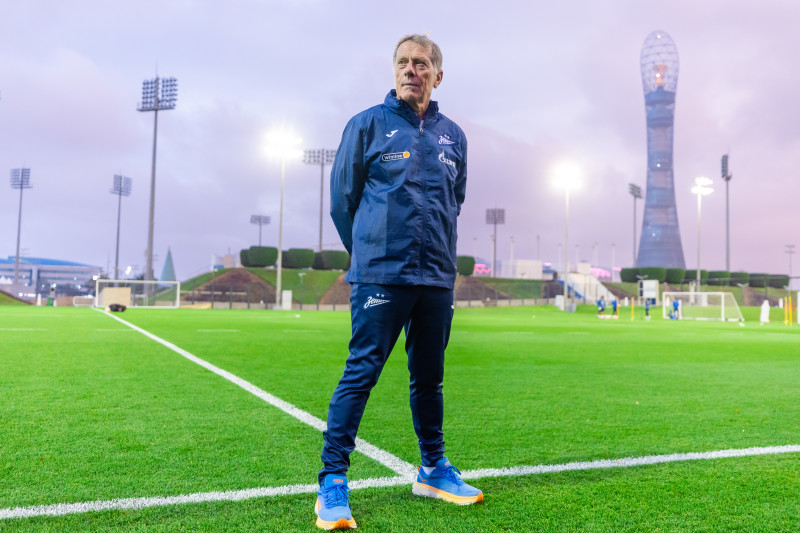 Зимние «Газпром» — тренировочные сборы в Катаре. 11 февраля, вечерняя тренировка