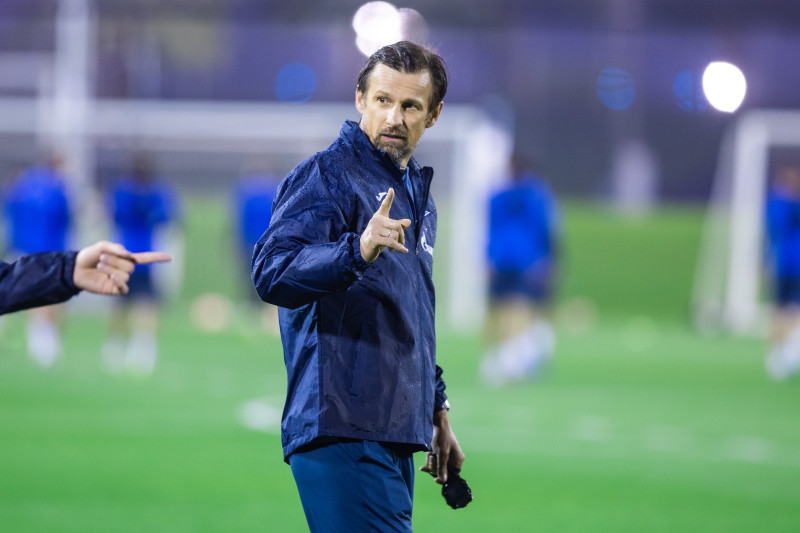 Зимние «Газпром» — тренировочные сборы в Катаре. 11 февраля, вечерняя тренировка