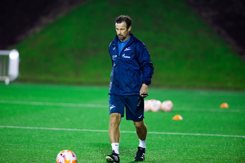 Зимние «Газпром» — тренировочные сборы в Катаре. 11 февраля, вечерняя тренировка