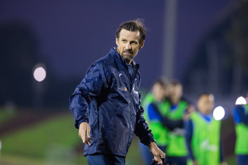 Зимние «Газпром» — тренировочные сборы в Катаре. 11 февраля, вечерняя тренировка