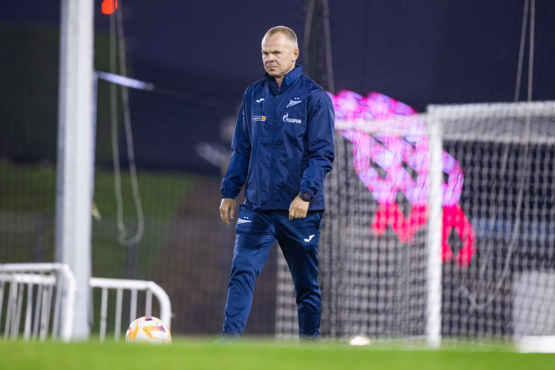 Зимние «Газпром» — тренировочные сборы в Катаре. 11 февраля, вечерняя тренировка