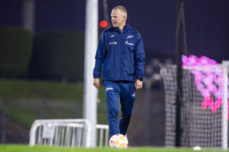 Зимние «Газпром» — тренировочные сборы в Катаре. 11 февраля, вечерняя тренировка