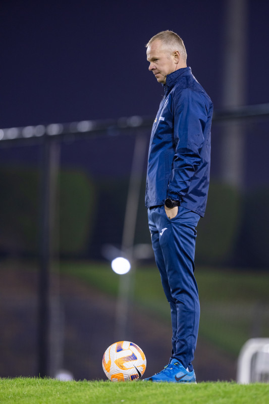 Зимние «Газпром» — тренировочные сборы в Катаре. 11 февраля, вечерняя тренировка