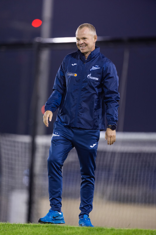 Зимние «Газпром» — тренировочные сборы в Катаре. 11 февраля, вечерняя тренировка