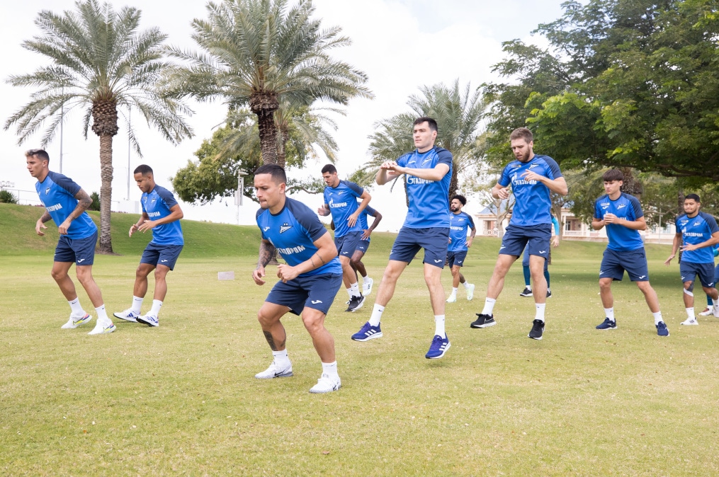 Зимние «Газпром» — тренировочные сборы в Катаре. 12 февраля, утренняя тренировка