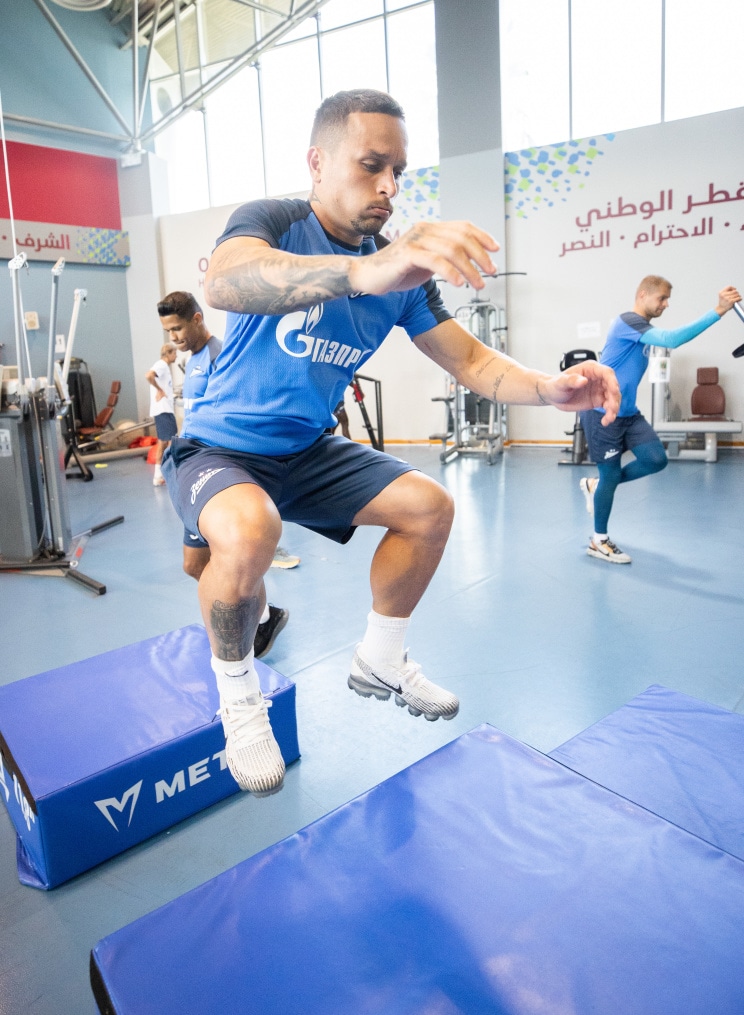 Зимние «Газпром» — тренировочные сборы в Катаре. 12 февраля, утренняя тренировка