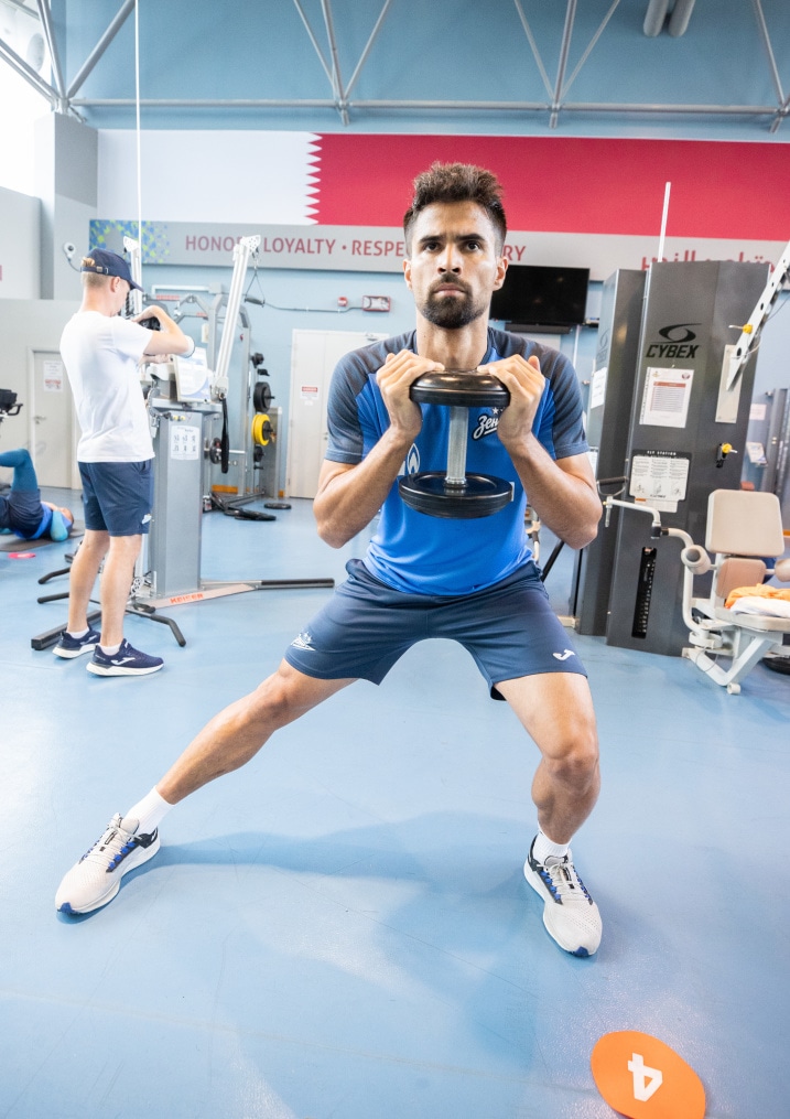 Зимние «Газпром» — тренировочные сборы в Катаре. 12 февраля, утренняя тренировка