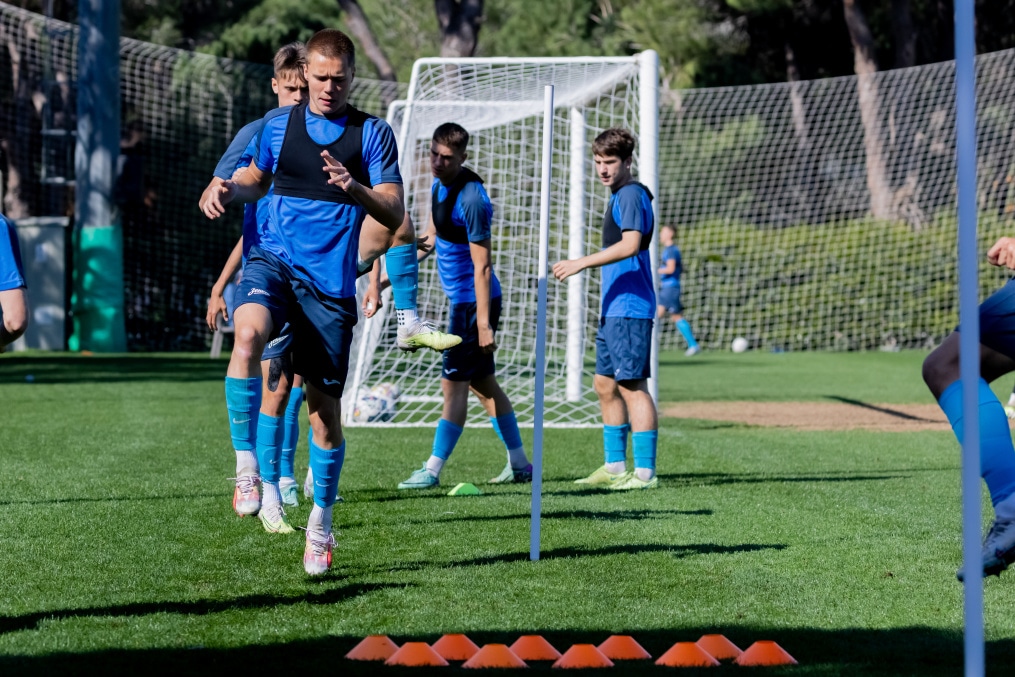 Вторые учебно-тренировочные сборы «Зенита»-м в Турции: 29 февраля, утренняя тренировка