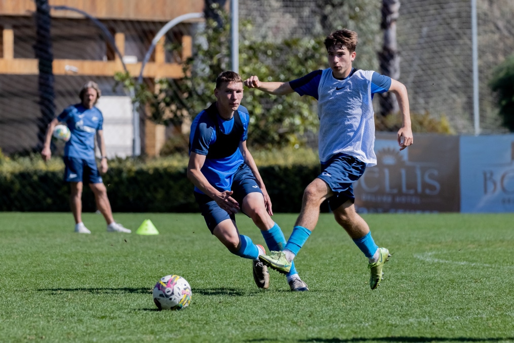 Вторые учебно-тренировочные сборы «Зенита»-м в Турции: 29 февраля, утренняя тренировка