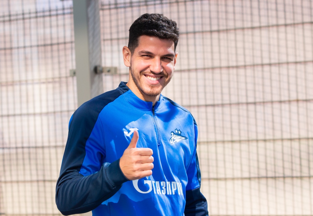 Открытая тренировка «Зенита» перед матчем с «Краснодаром»