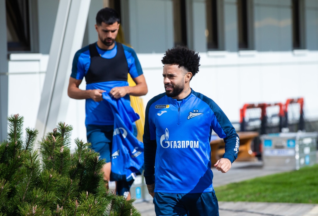 Открытая тренировка «Зенита» перед матчем с «Краснодаром»