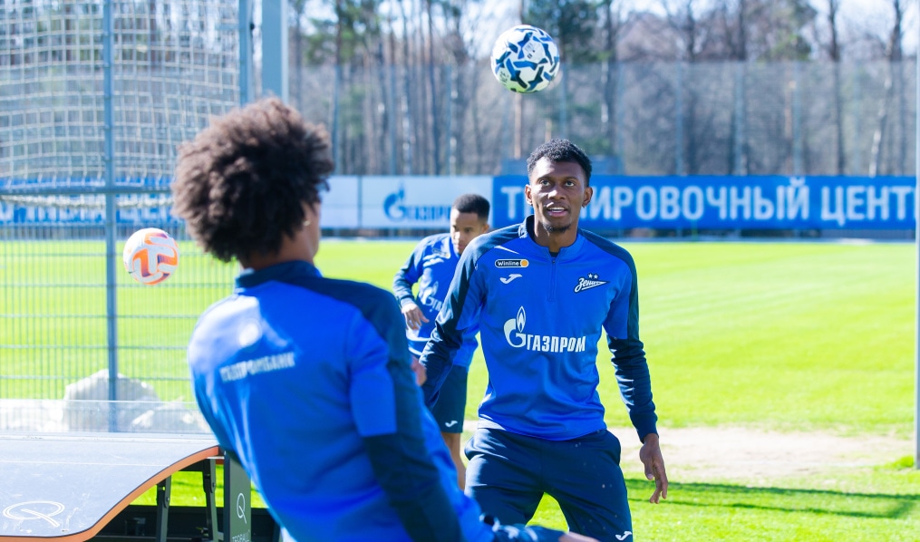 Открытая тренировка «Зенита» перед матчем с «Краснодаром»