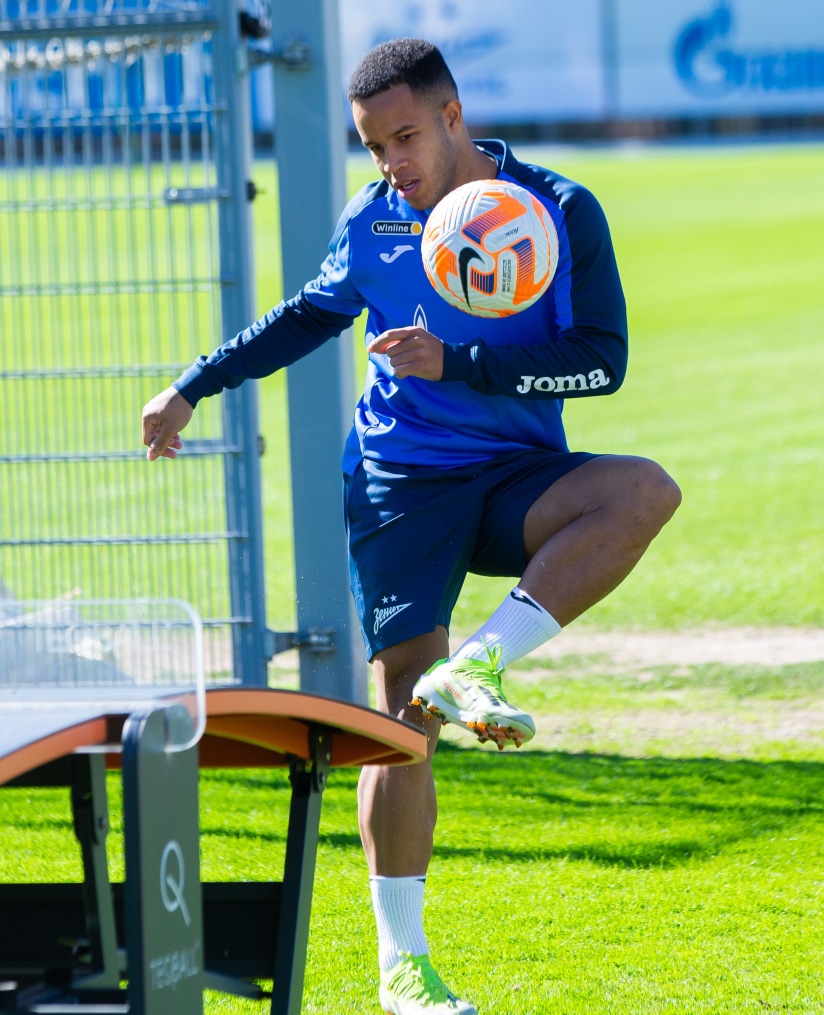 Открытая тренировка «Зенита» перед матчем с «Краснодаром»