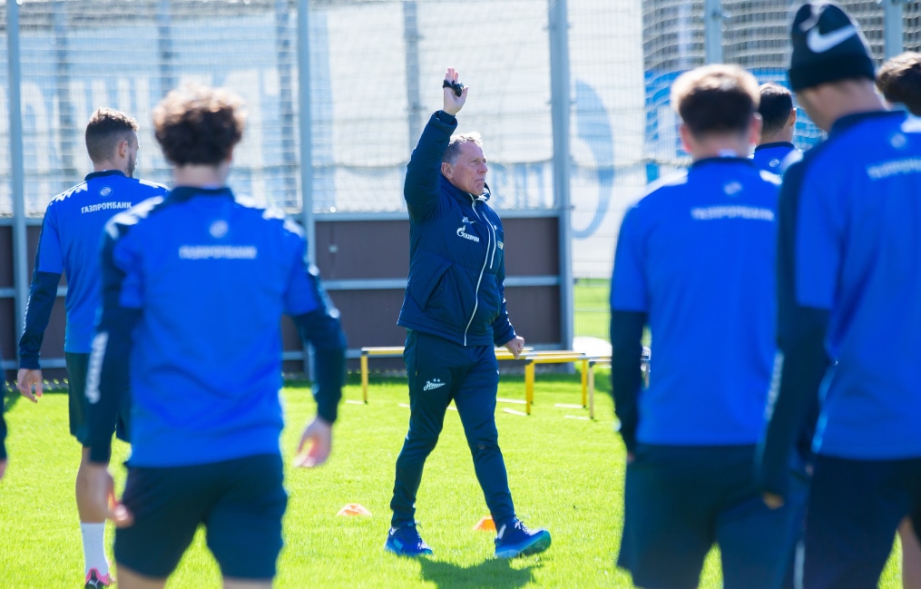 Открытая тренировка «Зенита» перед матчем с «Краснодаром»