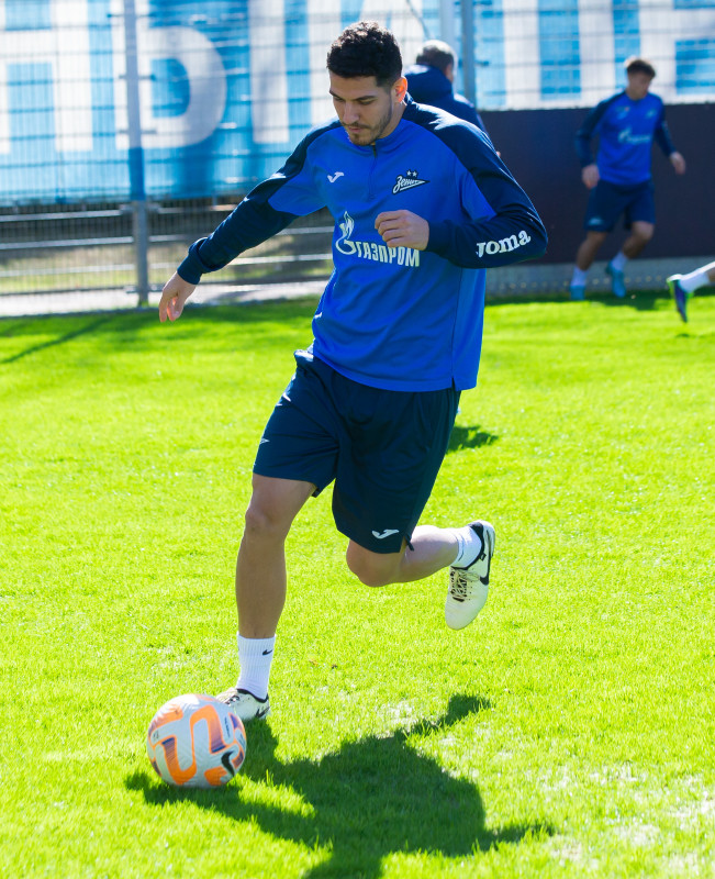 Открытая тренировка «Зенита» перед матчем с «Краснодаром»