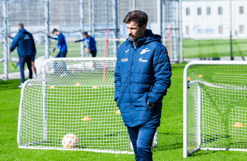 Открытая тренировка «Зенита» перед матчем с «Краснодаром»