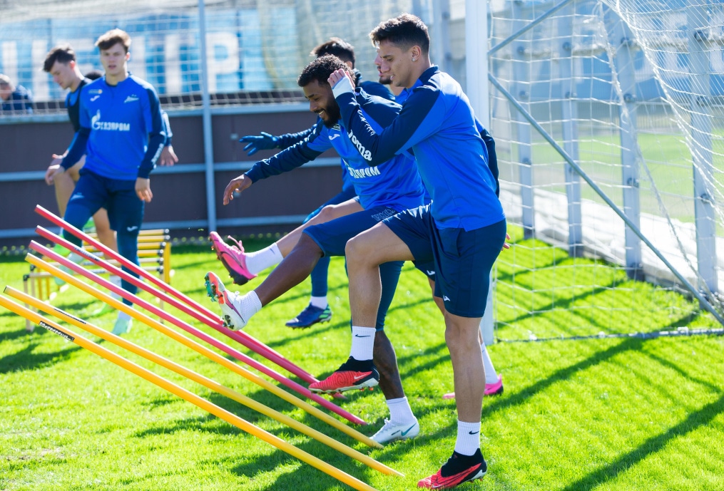 Открытая тренировка «Зенита» перед матчем с «Краснодаром»