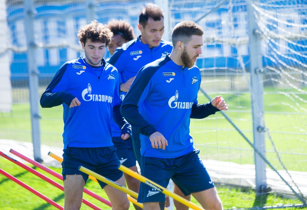 Открытая тренировка «Зенита» перед матчем с «Краснодаром»
