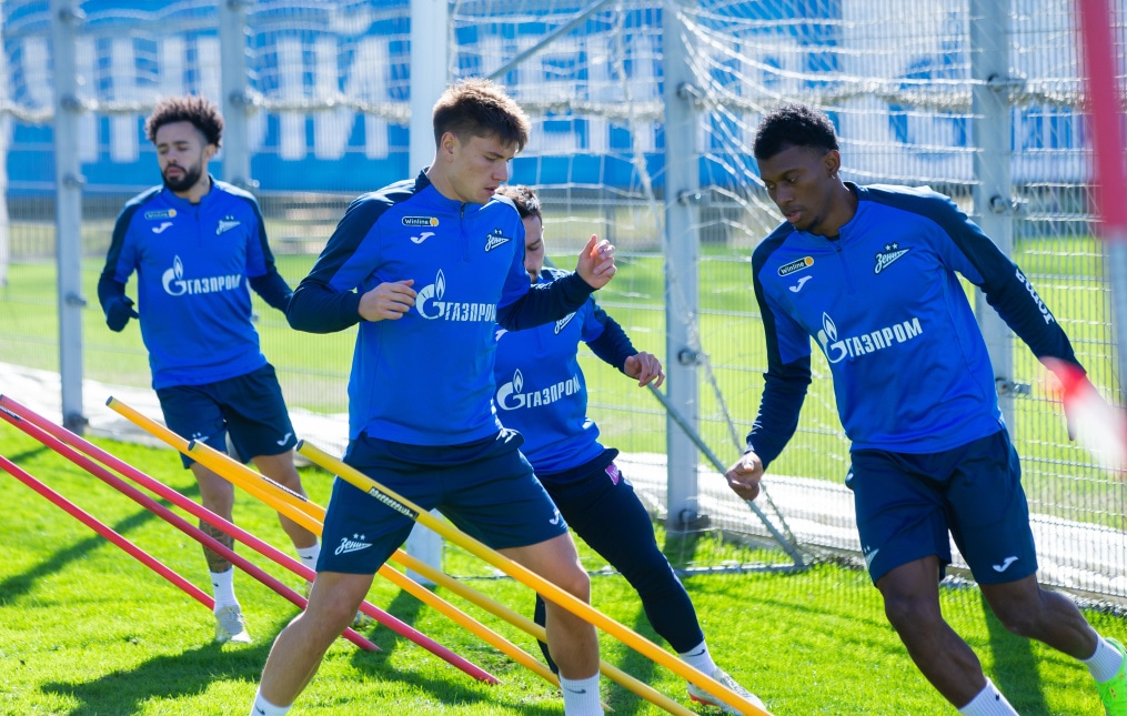 Открытая тренировка «Зенита» перед матчем с «Краснодаром»