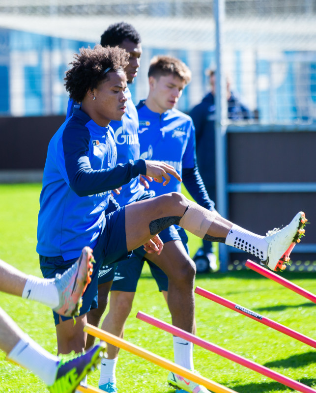 Открытая тренировка «Зенита» перед матчем с «Краснодаром»