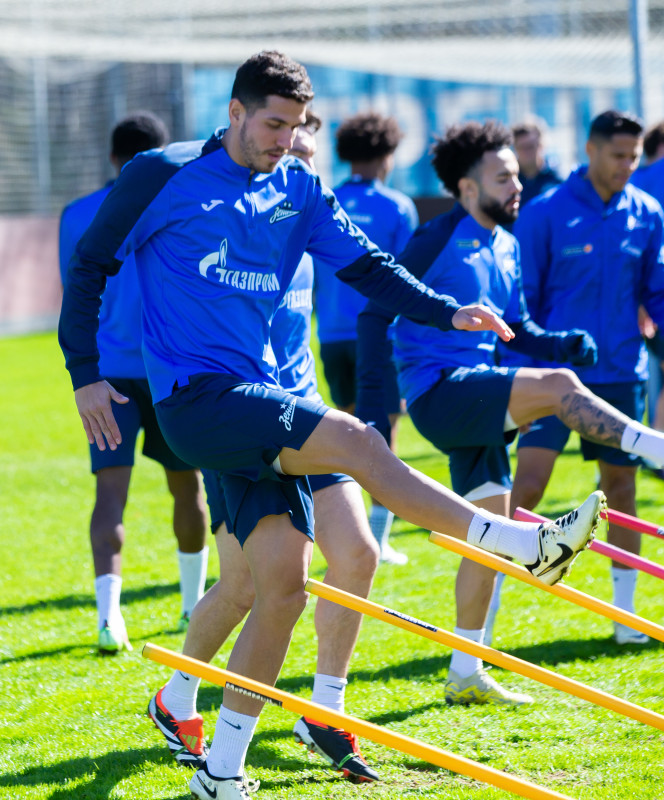Открытая тренировка «Зенита» перед матчем с «Краснодаром»