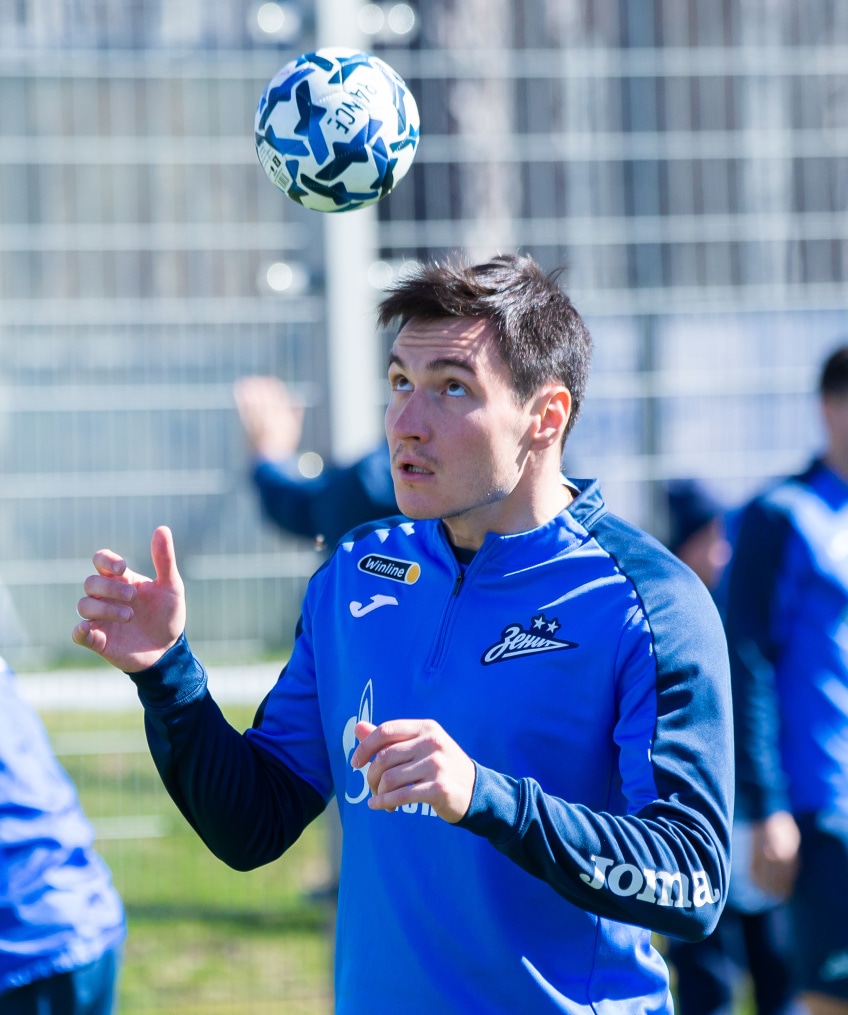 Открытая тренировка «Зенита» перед матчем с «Краснодаром»