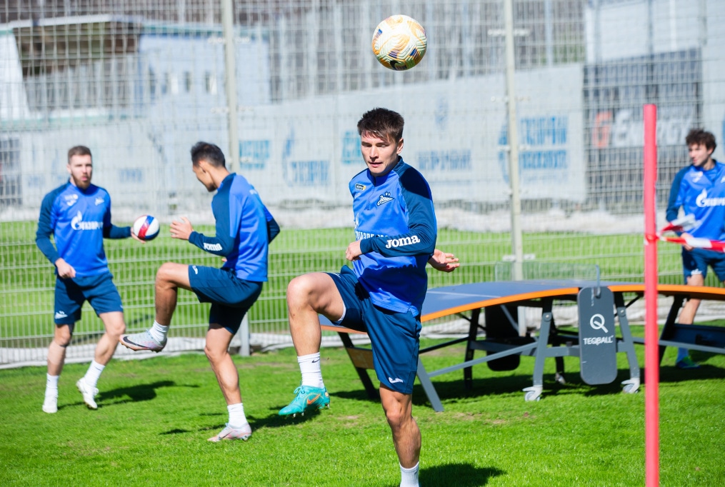 Открытая тренировка «Зенита» перед матчем с «Краснодаром»