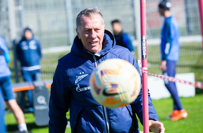 Открытая тренировка «Зенита» перед матчем с «Краснодаром»