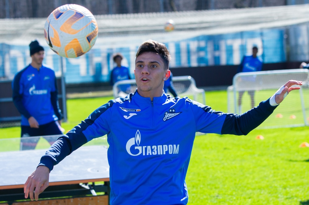 Открытая тренировка «Зенита» перед матчем с «Краснодаром»