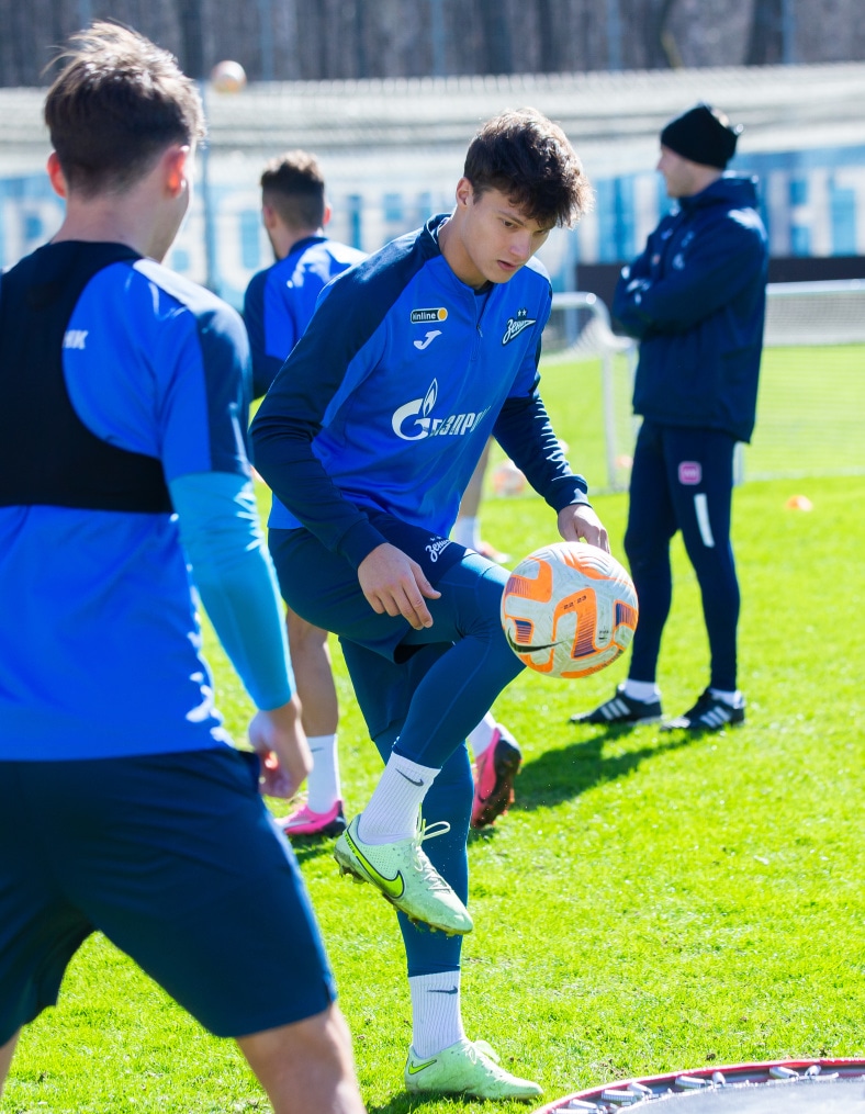 Открытая тренировка «Зенита» перед матчем с «Краснодаром»