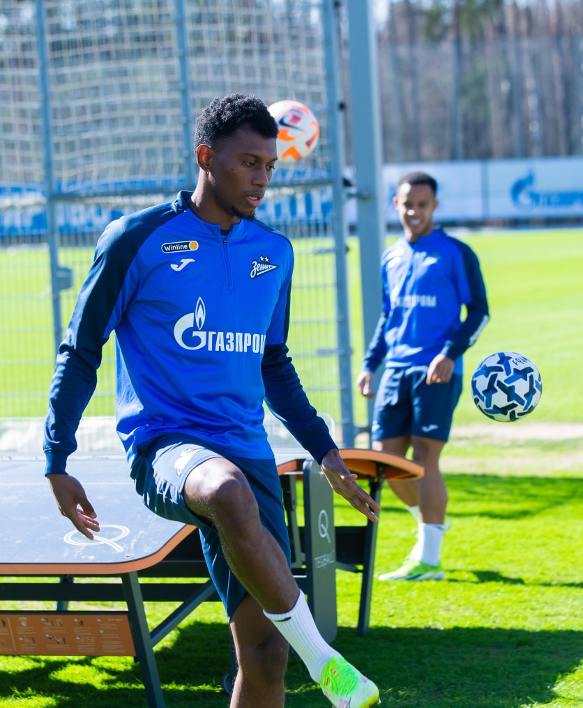 Открытая тренировка «Зенита» перед матчем с «Краснодаром»