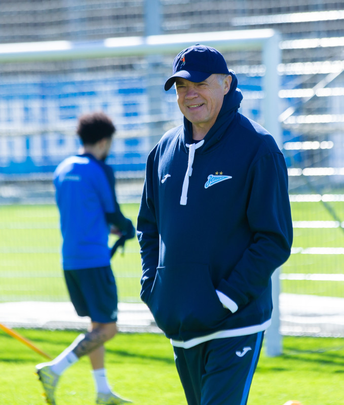 Открытая тренировка «Зенита» перед матчем с «Краснодаром»