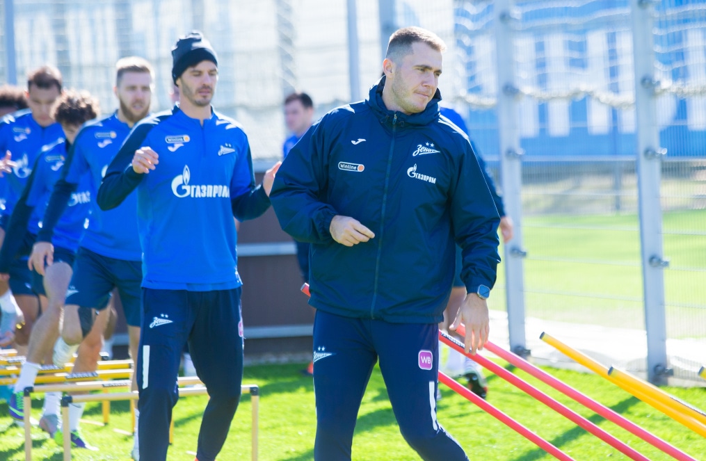Открытая тренировка «Зенита» перед матчем с «Краснодаром»