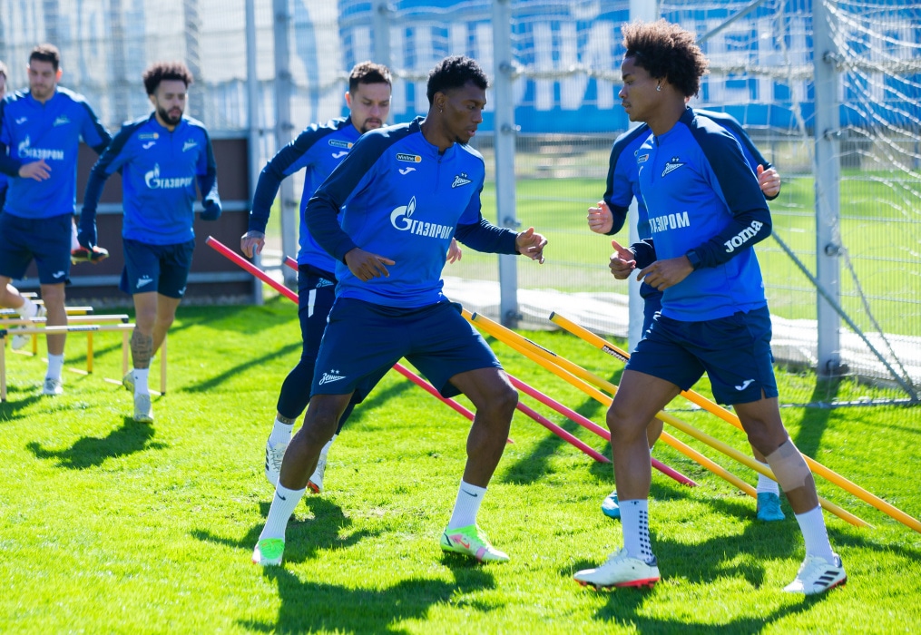 Открытая тренировка «Зенита» перед матчем с «Краснодаром»