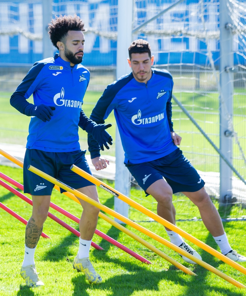 Открытая тренировка «Зенита» перед матчем с «Краснодаром»