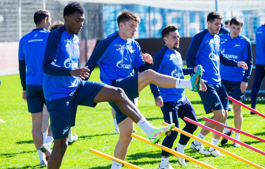 Открытая тренировка «Зенита» перед матчем с «Краснодаром»